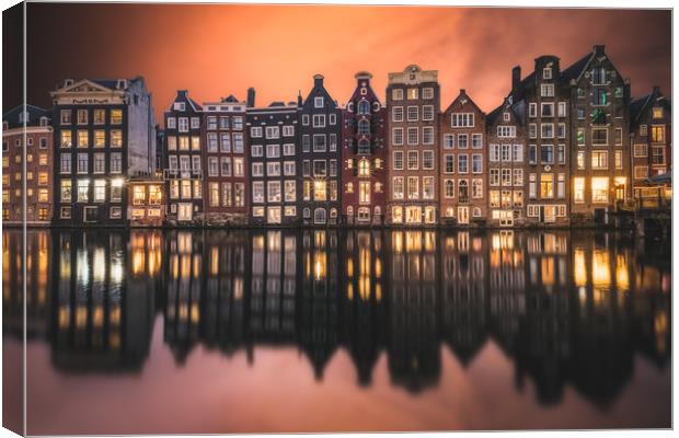Sunrise Reflections Canvas Print by Rich Wiltshire