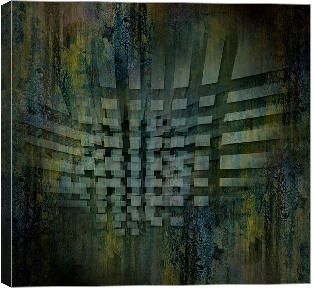  Tiles Displacement Canvas Print by Florin Birjoveanu