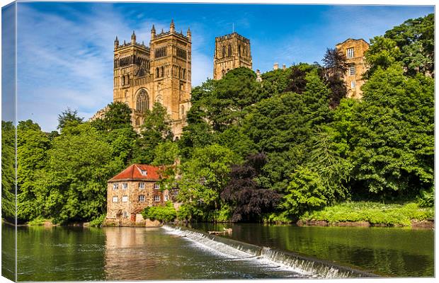  Durham Cathedral Canvas Print by jim doneathy