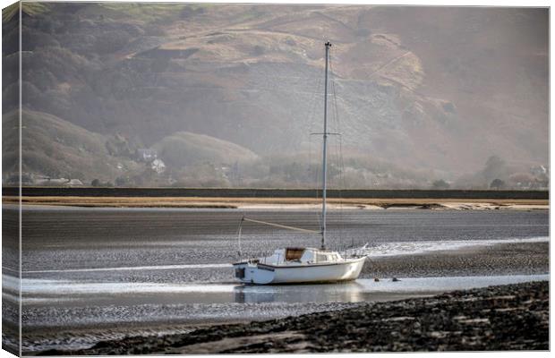 Awaiting the tide Canvas Print by Scott & Scott