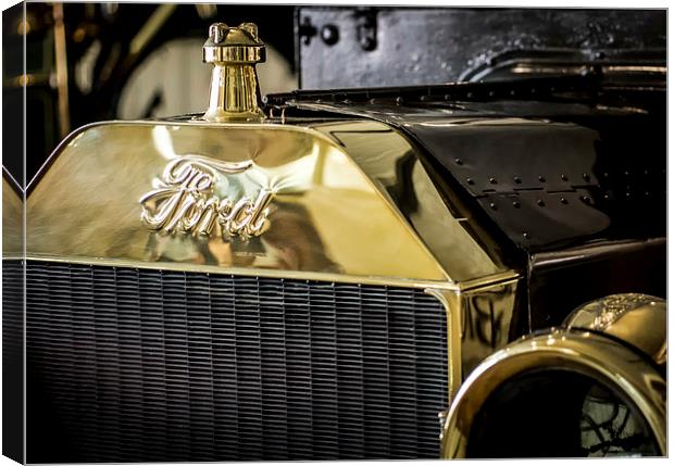  Ford Model T Car Canvas Print by Tanya Hall