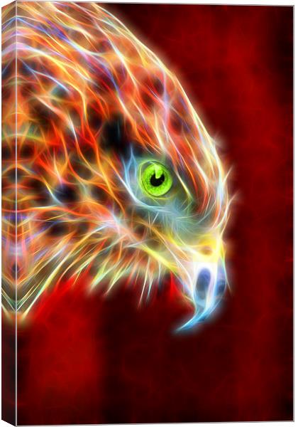 Phoenix Risen Canvas Print by Tanya Hall