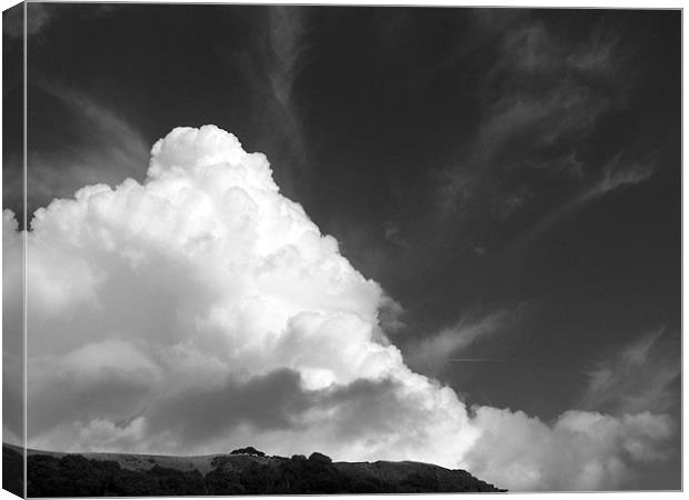 Big Clouds Canvas Print by Mike Thomson