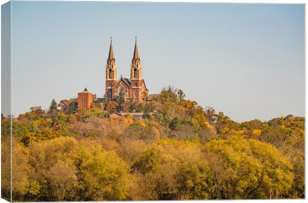 Holy Hill National Shrine of Mary Canvas Print by Bob Small