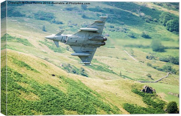  Eurofighter Typhoon Canvas Print by Chris Hulme