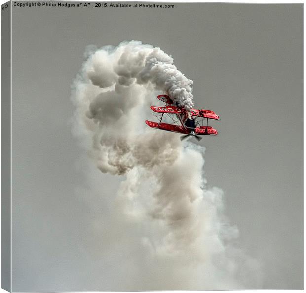 Pitts Special S-2S Canvas Print by Philip Hodges aFIAP ,