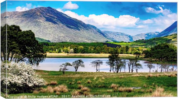 Loch Awe, East  Canvas Print by Philip Hodges aFIAP ,