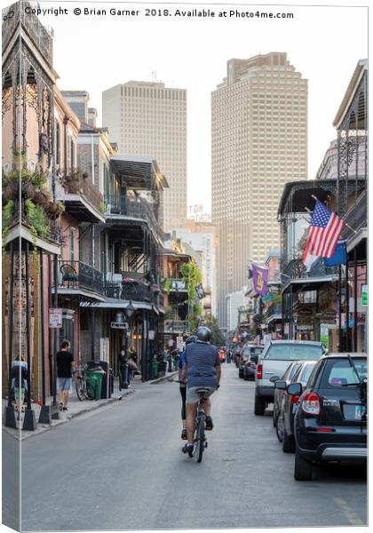 Royal Street, New Orleans Canvas Print by Brian Garner