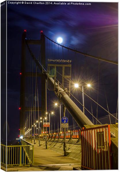 Humber Bridge  Canvas Print by David Charlton