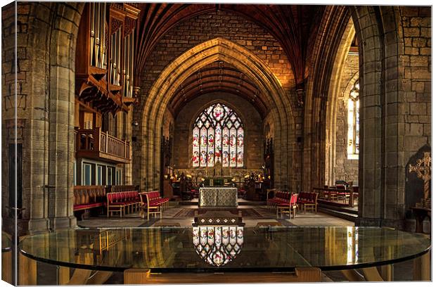  St Asaph Cathedral Canvas Print by Mal Bray