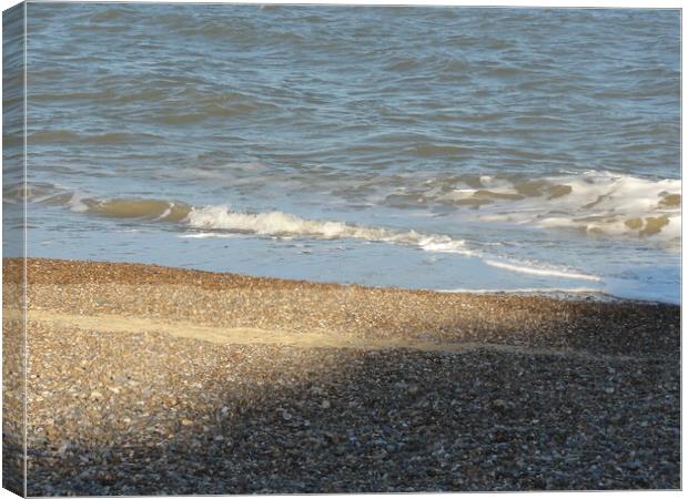 River Thames at Chalkwell Canvas Print by John Bridge