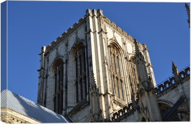 York Minster Canvas Print by John Bridge