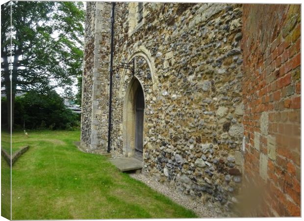 St Andrews Church Heybridge Canvas Print by John Bridge