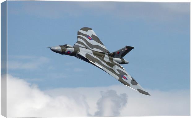  Avro Vulcan XH558 Canvas Print by Philip Catleugh