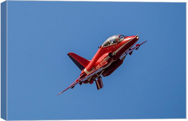  Red Arrows Hawk Canvas Print by Lee Wilson