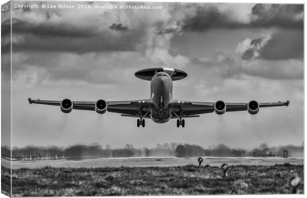 Take Off Canvas Print by Lee Wilson