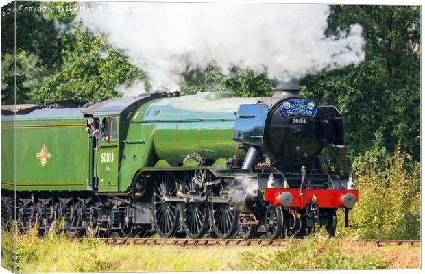 The Flying Scotsman, Severn Valley 25/09/2016 Canvas Print by The Tog