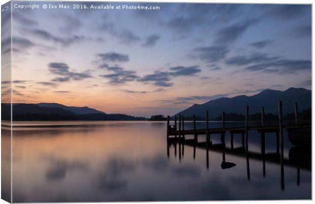 Derwent Water, Lake District Canvas Print by The Tog