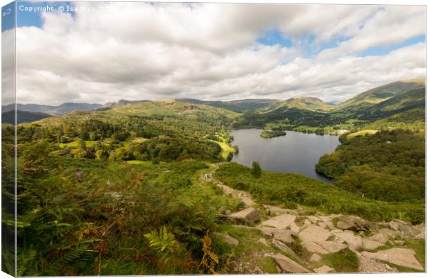 Loughrigg Fell, Lake District Canvas Print by The Tog
