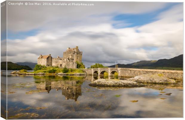 Eilean Donan Castle, Scotland Canvas Print by The Tog