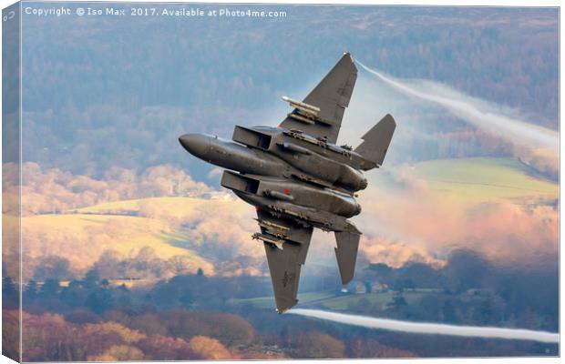 F15 Tearing Up The Low Fly 8/2/2017 Canvas Print by The Tog
