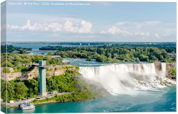 Niagara Falls, Canada Canvas Print by The Tog