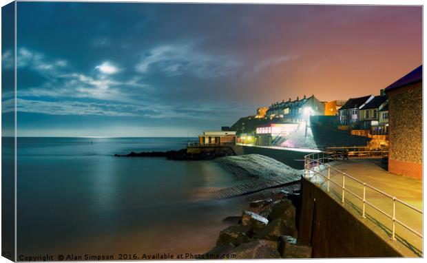 Sheringham Canvas Print by Alan Simpson