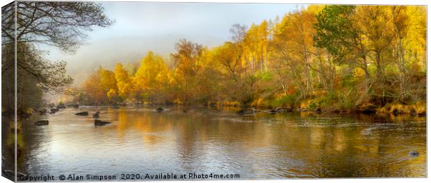 Riverside Canvas Print by Alan Simpson