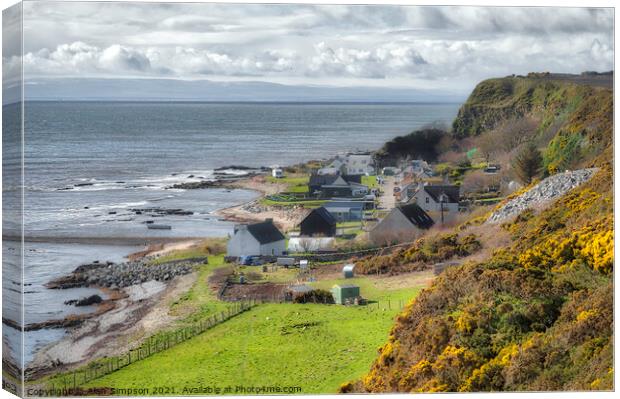 Rockfield  Canvas Print by Alan Simpson