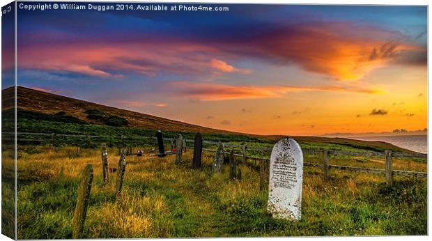  Along The Path of Souls  Canvas Print by William Duggan
