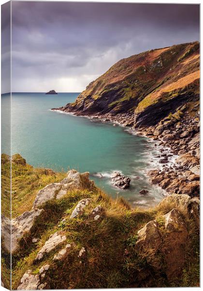 The Jacka (Portloe) Canvas Print by Andrew Ray
