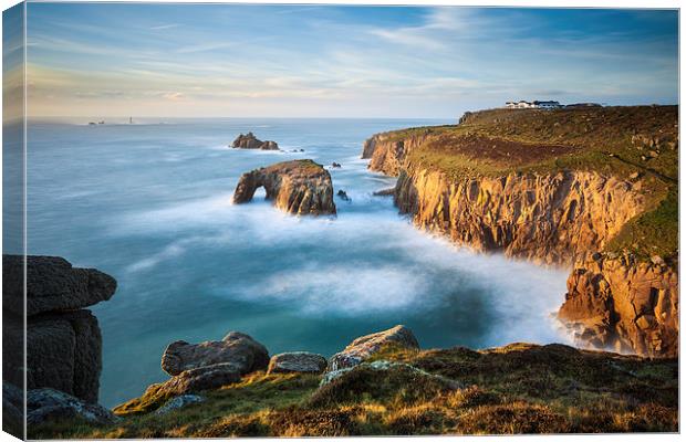 Lands End View Canvas Print by Andrew Ray