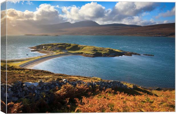 Loch Eriboll Canvas Print by Andrew Ray