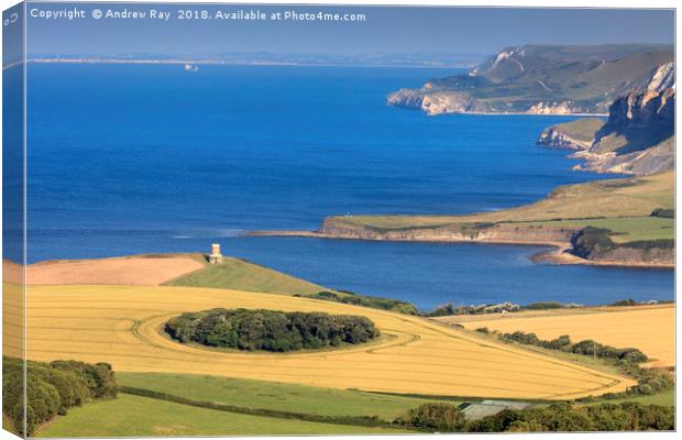 Clavell Tower View Canvas Print by Andrew Ray