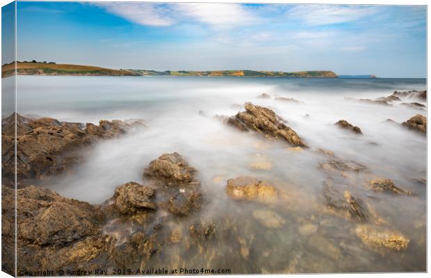Gerrans Bay Canvas Print by Andrew Ray