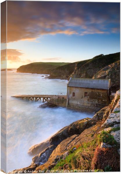 Evening at Lizard Point Canvas Print by Andrew Ray