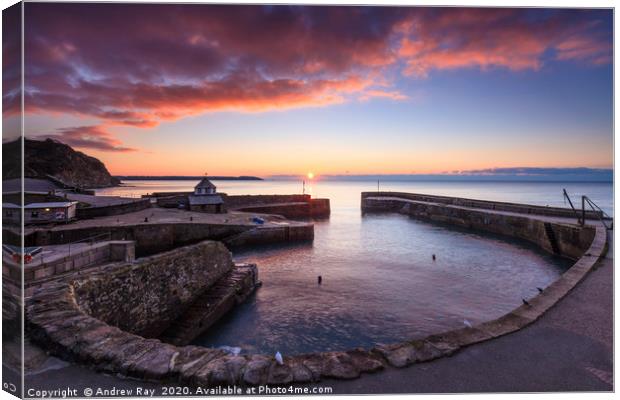 Charlestown Sunrise Canvas Print by Andrew Ray