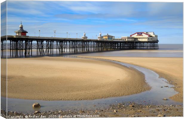Blackpool North Pier Canvas Print by Andrew Ray