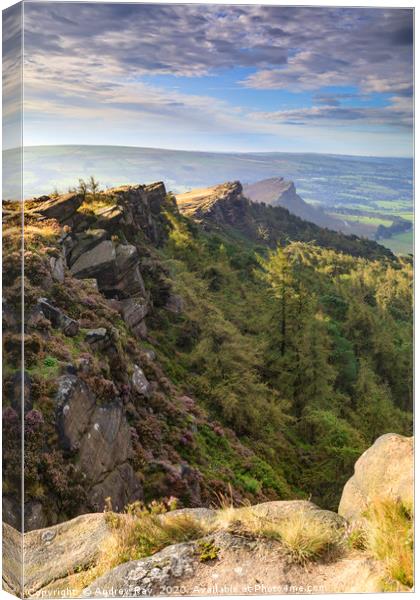 The Roaches Canvas Print by Andrew Ray