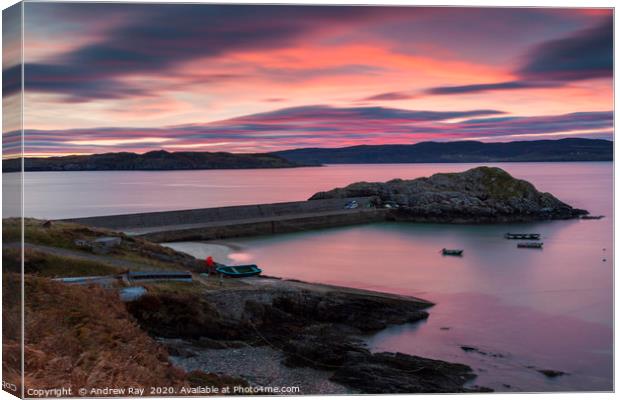 Sunrise at Talmine Canvas Print by Andrew Ray