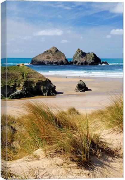 Holywell Canvas Print by Andrew Ray