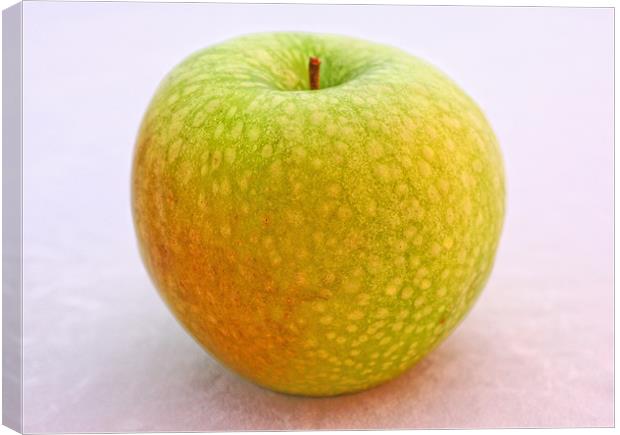 Green Apple Canvas Print by Paul Piciu-Horvat