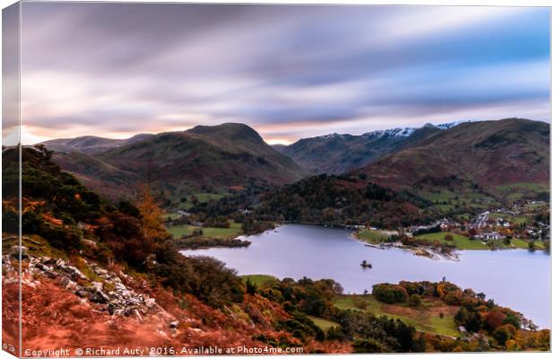 View of Patterdale Canvas Print by Richard Auty