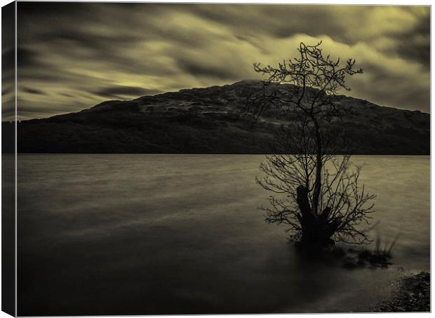 Loch Lomond Canvas Print by Stuart Sinclair