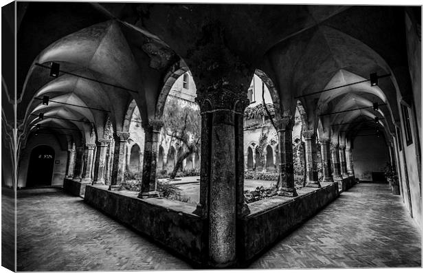  Cloisters Here, Cloisters There, Cloisters Everyw Canvas Print by Russell Cram