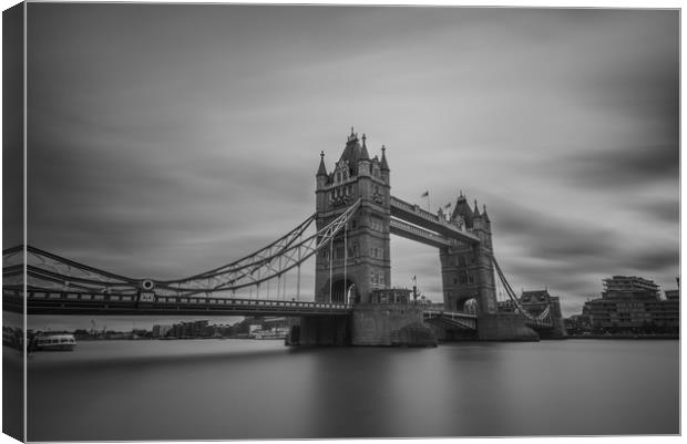 Tower Bridge Canvas Print by Russell Cram