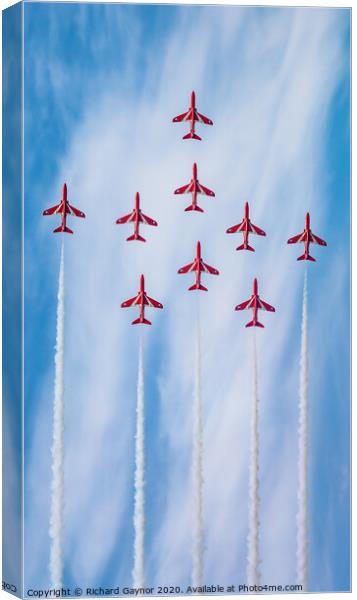 Spitfire Canvas Print by Richard Gaynor
