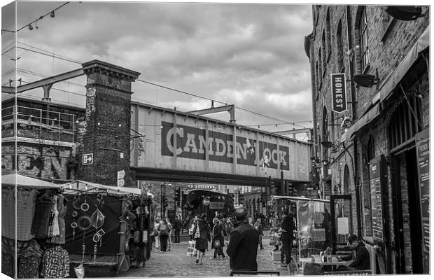  Camden Town Canvas Print by benny hawes