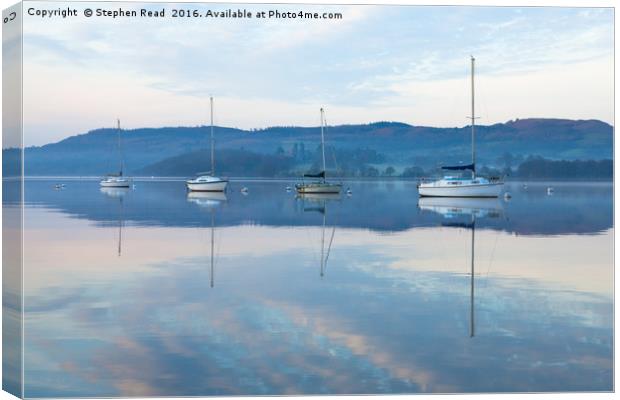 Windermere Lake District Canvas Print by Stephen Read