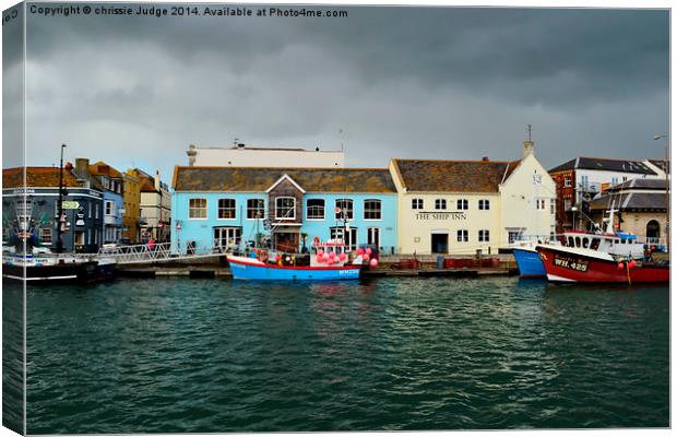  weymouth Harbour Dorset uk  Canvas Print by Heaven's Gift xxx68